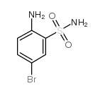 2-氨基-5-溴苯磺酰胺结构式