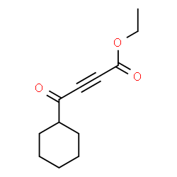 4-Cyclohexyl-4-oxo-2-butynoic acid ethyl ester structure