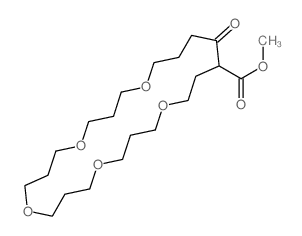 methyl 21-oxo-1,5,9,13,17-pentaoxacyclotetracosane-20-carboxylate picture