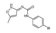 1-(4-bromophenyl)-3-(5-methyl-1,2-oxazol-3-yl)urea结构式