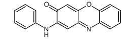 2-anilinophenoxazin-3-one Structure