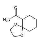 1,4-dioxa-spiro[4.5]decane-6-carboxylic acid amide结构式