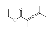 ethyl 2,4-dimethylpenta-2,3-dienoate结构式