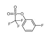 m-Fluorophenyl trifluoromethanesulfonate Structure