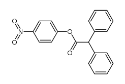 4-nitrophenyl diphenylacetate结构式