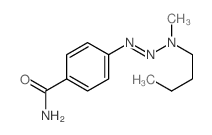 Benzamide,4-(3-butyl-3-methyl-1-triazen-1-yl)- structure