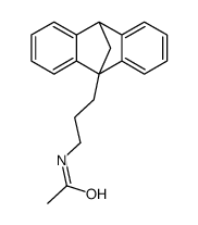 Acetamide, N-[3-(9,10-methanoanthracen-9(10H)-yl)propyl]结构式