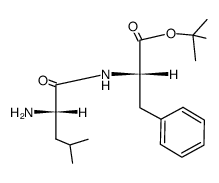 H-Leu-Phe-O-t-Bu Structure