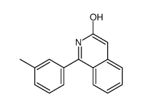 1-(3-methylphenyl)-2H-isoquinolin-3-one结构式
