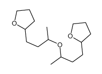 2-[3-[4-(oxolan-2-yl)butan-2-yloxy]butyl]oxolane结构式