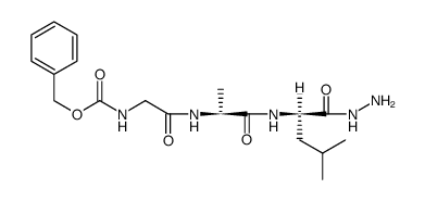 Z-Gly-Ala-D-Leu-NHNH2 Structure