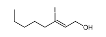 3-iodooct-2-en-1-ol结构式