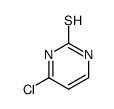 6-CHLOROPYRIMIDINE-2(1H)-THIONE Structure