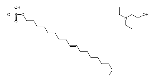 (Z)-octadec-9-enyl hydrogen sulphate, compound with 2-(diethylamino)ethanol (1:1) Structure