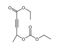 ethyl (4S)-4-ethoxycarbonyloxypent-2-ynoate Structure