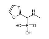 [furan-2-yl(methylamino)methyl]phosphonic acid结构式