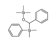 dimethyl-phenyl-[phenyl(trimethylsilyloxy)methyl]silane Structure