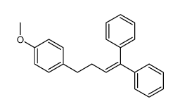 1-(4,4-diphenylbut-3-enyl)-4-methoxybenzene Structure