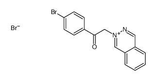 1-(4-bromophenyl)-2-phthalazin-2-ium-2-ylethanone,bromide Structure