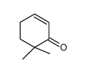 6,6-Dimethyl-2-cyclohexen-1-one Structure
