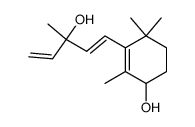 1-(2,6,6-Trimethyl-3-hydroxy-1-cyclohexene-1-yl)-3-methyl-penta-1,4-dien-3-ol Structure