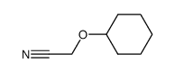 cyclohexyloxy-acetonitrile Structure