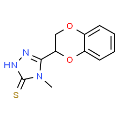 5-(2,3-dihydro-1,4-benzodioxin-2-yl)-4-methyl-4H-1,2,4-triazole-3-thiol picture