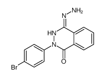 2-(4-bromophenyl)-4-hydrazinylphthalazin-1-one结构式