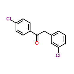 Ethanone, 2-(3-chlorophenyl)-1-(4-chlorophenyl)- structure
