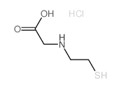N-Carboxymethyl-2-aminoethane thiol hydrochloride结构式