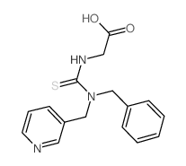 ({[benzyl(pyridin-3-ylmethyl)amino]carbonothioyl}amino)acetic acid picture