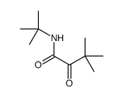 N-tert-butyl-3,3-dimethyl-2-oxobutanamide Structure