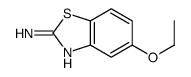 2-Benzothiazolamine,5-ethoxy-(9CI)结构式