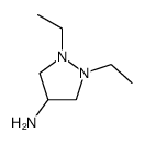 4-AMINO-1,2-DIETHYLPYRAZOLIDINE)结构式