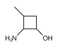 Cyclobutanol,2-amino-3-methyl-(9CI) structure