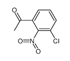1-(3-chloro-2-nitrophenyl)ethanone结构式