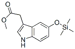 5-[(Trimethylsilyl)oxy]-1H-indole-3-acetic acid methyl ester structure