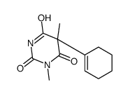 (5S)-5-(cyclohexen-1-yl)-1,5-dimethyl-1,3-diazinane-2,4,6-trione Structure