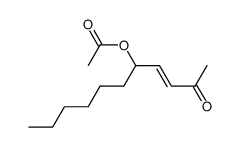 2-oxoundec-3-en-5-yl acetate Structure