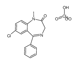 diazepam perchlorate结构式