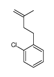 4-(2-Chlorophenyl)-2-methylbut-1-ene structure
