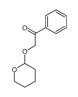2-(tetrahydro-2H-pyran-2-yloxy)-1-phenylethanone Structure