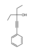 3-ethyl-1-phenylpent-1-yn-3-ol Structure