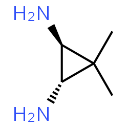 1,2-Cyclopropanediamine,3,3-dimethyl-,trans-(9CI)结构式