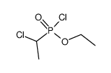 1-chloroethyl-phosphonochloridic acid, ethyl ester结构式