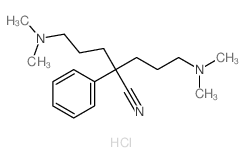 5-dimethylamino-2-(3-dimethylaminopropyl)-2-phenyl-pentanenitrile picture