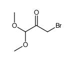 3-溴-1,1-二甲氧基-2-丙烷酮结构式