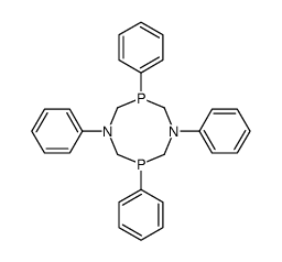 1,3,5,7-tetraphenyl-1,5,3,7-diazadiphosphocane结构式