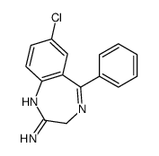 N-desmethyl-N(4)-desoxychlordiazepoxide Structure