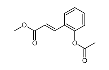 o-Acetoxyzimtsaeuremethylester Structure